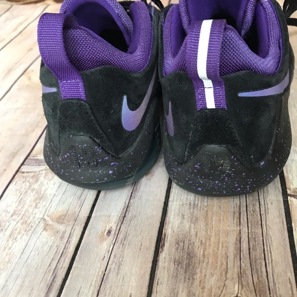 ❌ PG Paul George Nike Basketball Shoe 6Y Black - Picture 7 of 8